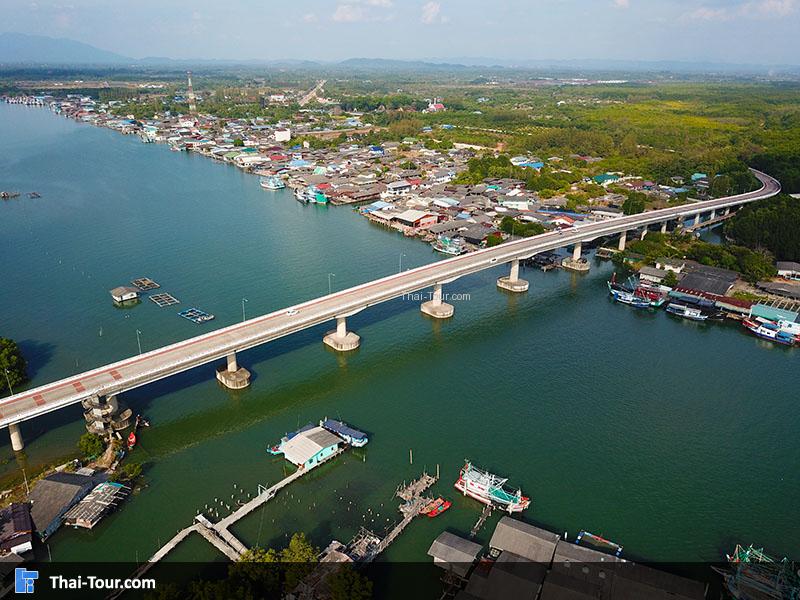 ภาพมุมสูง ปากน้ำประแสร์