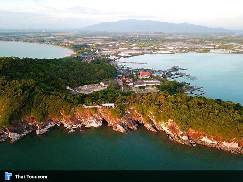 ภาพมุมสูง เกาะเปริด 