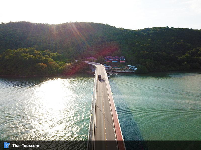 สะพาน จุดชมวิวปากน้ำแขมหนู