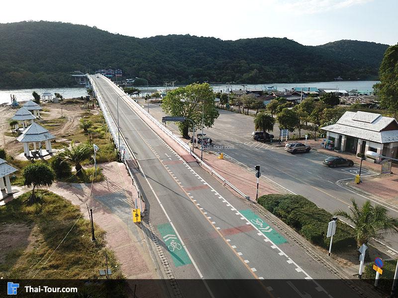 สะพาน จุดชมวิวปากน้ำแขมหนู