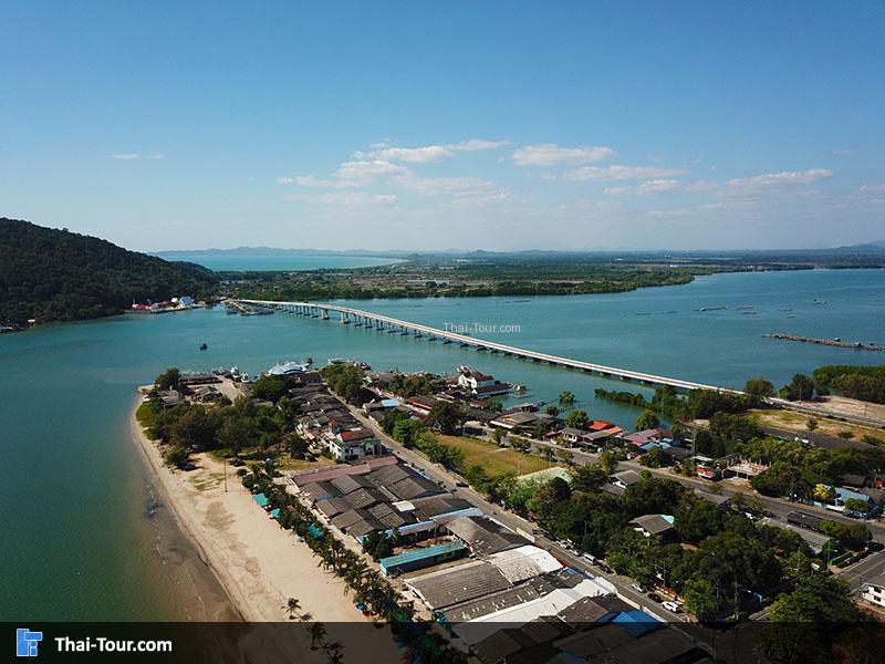 ภาพมุมสูง หาดแหลมสิงห์