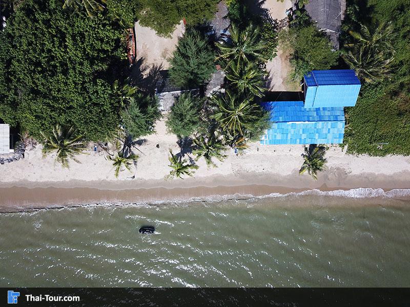 ภาพมุมสูง หาดแหลมสิงห์