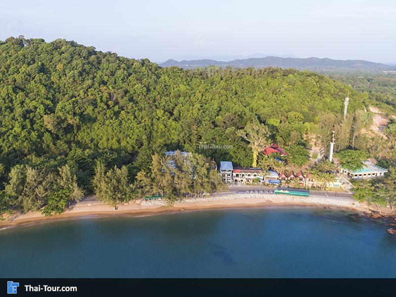 ภาพมุมสูง อ่าวคุ้งวิมาน