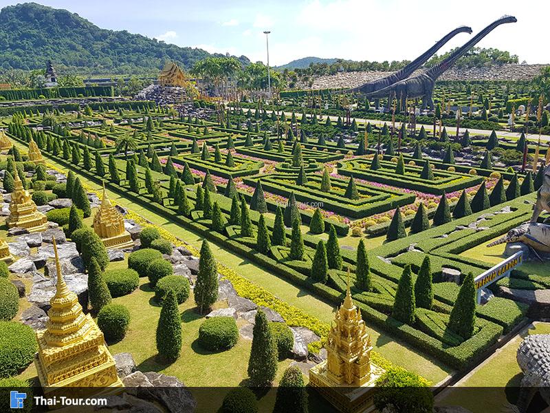 บรรยากาศนด้านในสวนนงนุช