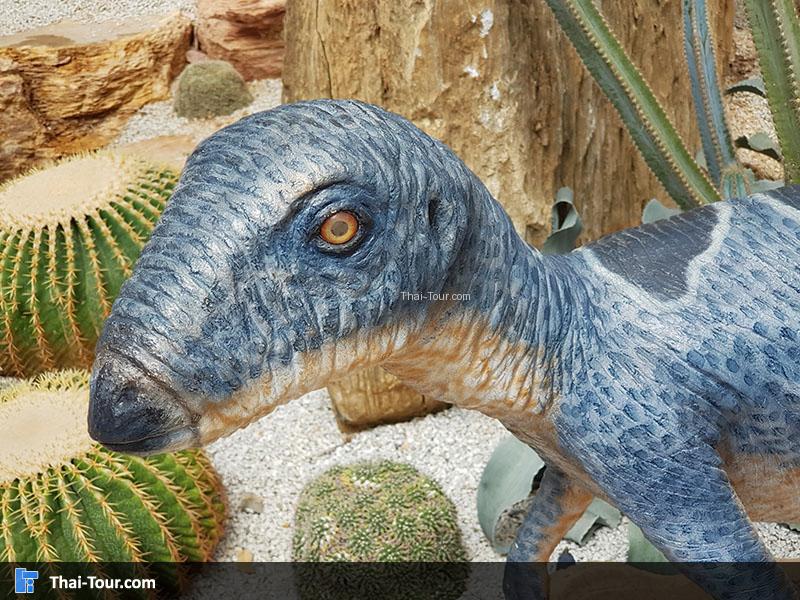 ไดโนเสาร์กับต้นกระบองเพชร