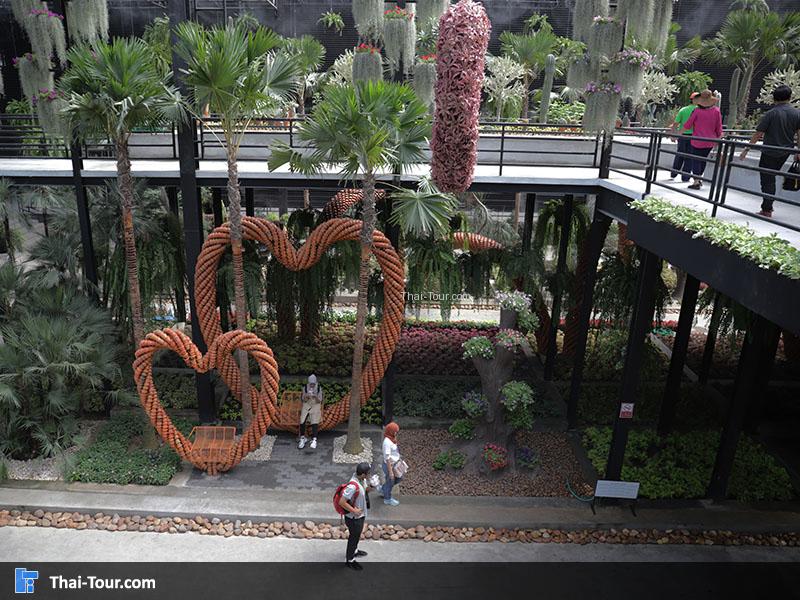 บรรยากาศนด้านในสวนนงนุช