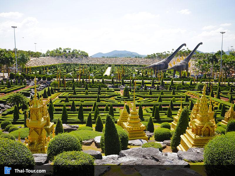 บรรยากาศนด้านในสวนนงนุช