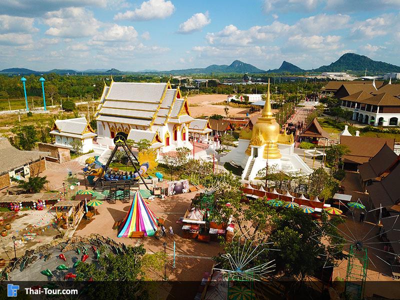 ภาพมุมสูง บรรยากาศ เลเจนด์ สยาม