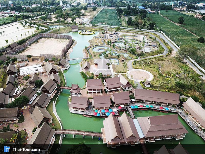 ภาพมุมสูง บรรยากาศ เลเจนด์ สยาม