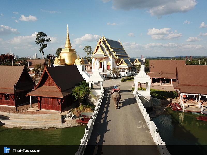 ภาพมุมสูง บรรยากาศ เลเจนด์ สยาม