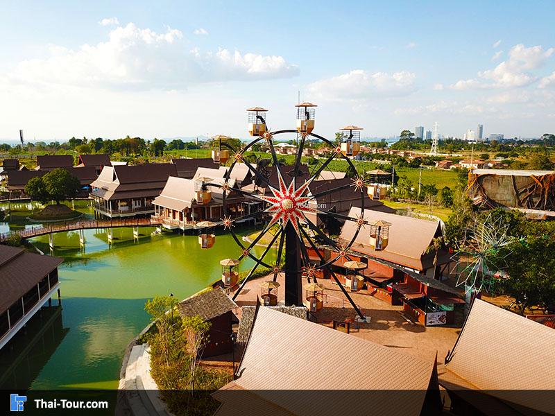 ภาพมุมสูง บรรยากาศ เลเจนด์ สยาม