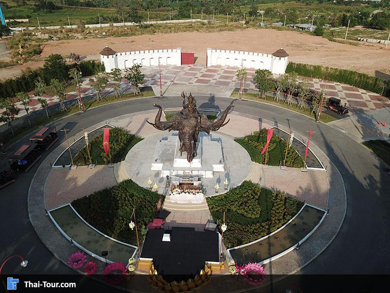 รุูภาพมุมสูง บรรยากาศ เลเจนด์ สยาม