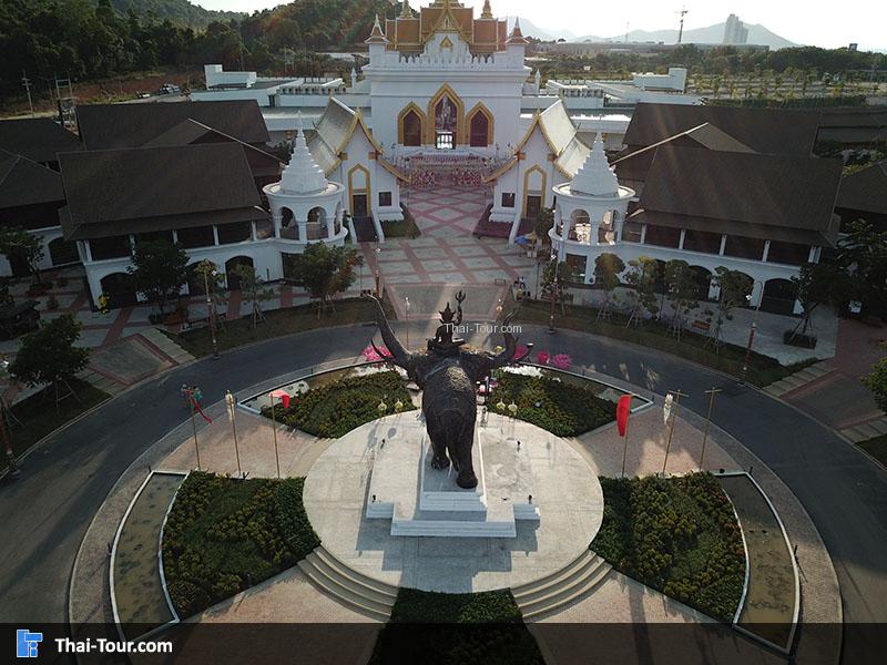 ภาพมุมสูง บรรยากาศ เลเจนด์ สยาม