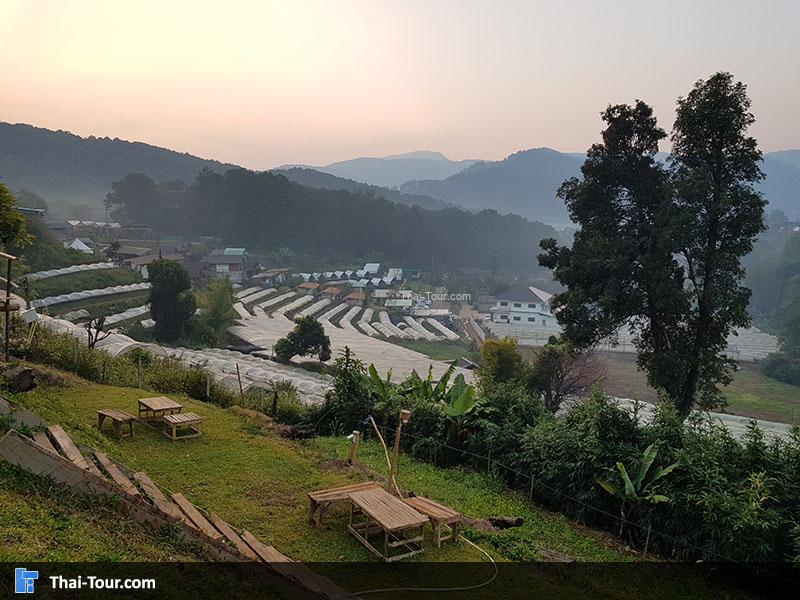 ภาพมุมสูงบ้านขุนกลาง