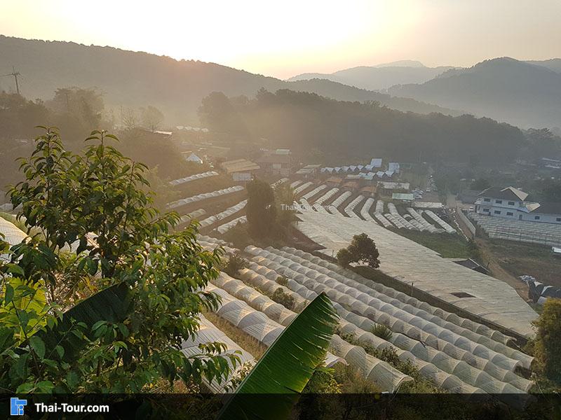 ภาพมุมสูงบ้านขุนกลาง