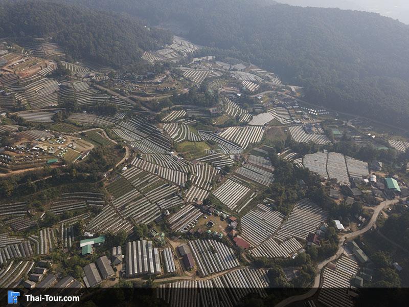 ภาพมุมสูงบ้านขุนกลาง