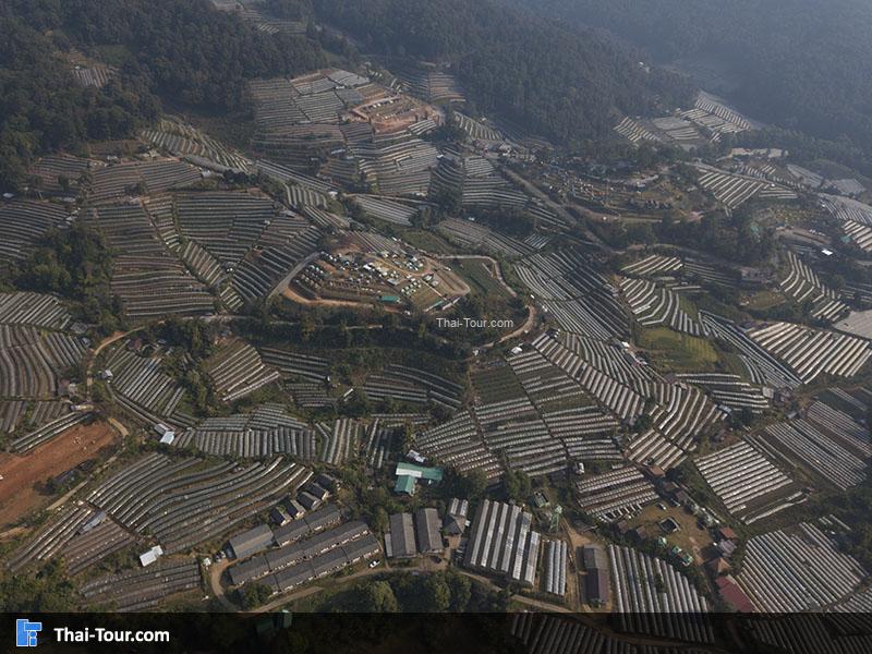 ภาพมุมสูงบ้านขุนกลาง