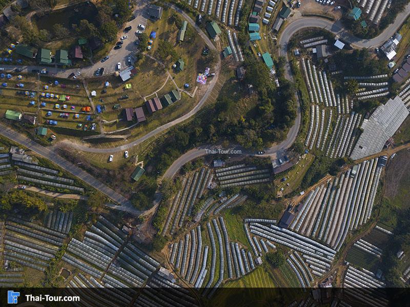 ภาพมุมสูงบ้านขุนกลาง