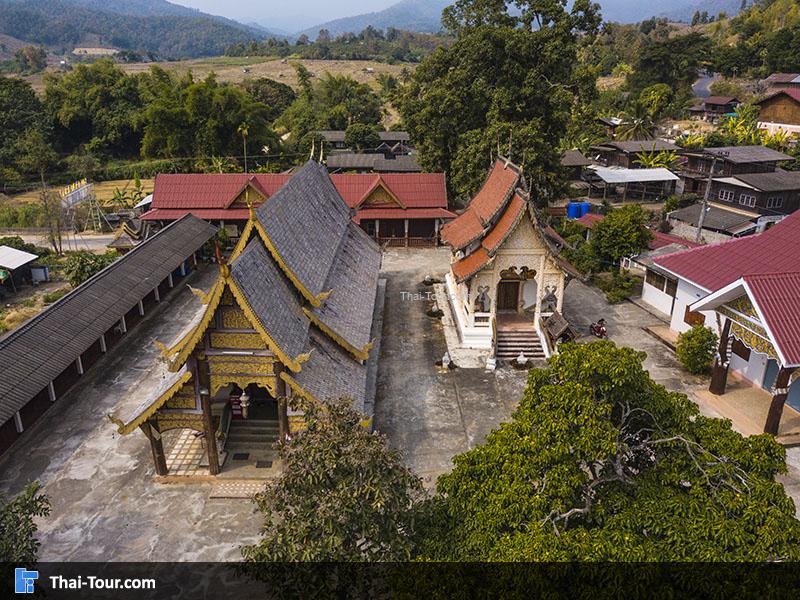 ภาพมุมสูง วัดกองกาน