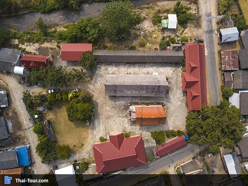 ภาพมุมสูง วัดกองกาน