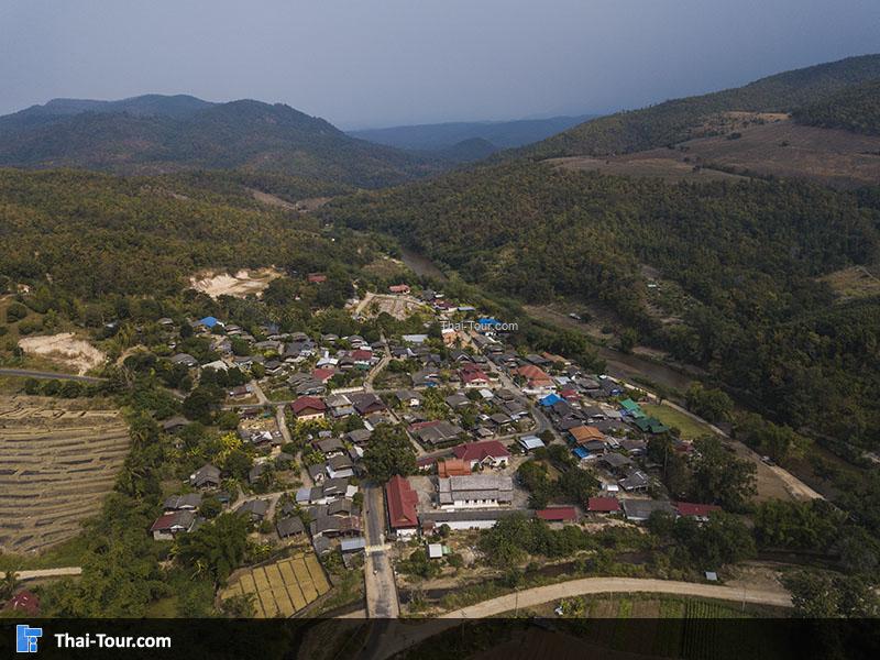 ภาพมุมสูง วัดกองกาน