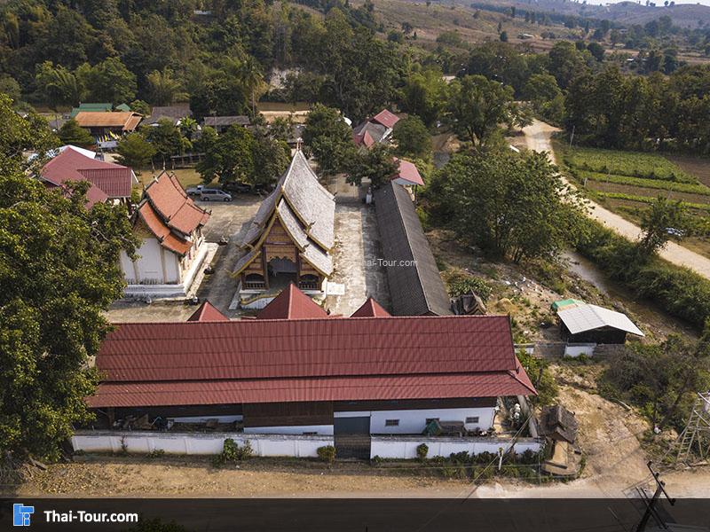 ภาพมุมสูง วัดกองกาน