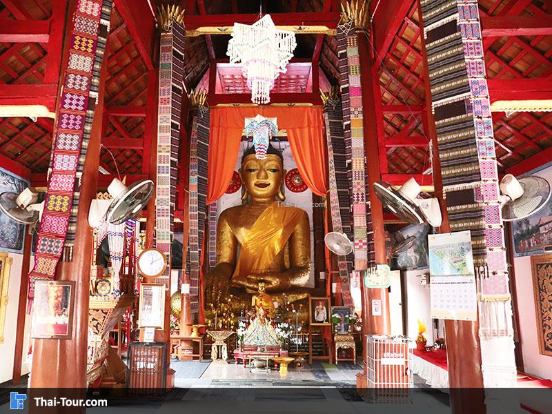 “พระเจ้าตนหลวง”พระพุทธรูปปางมารวิชัย