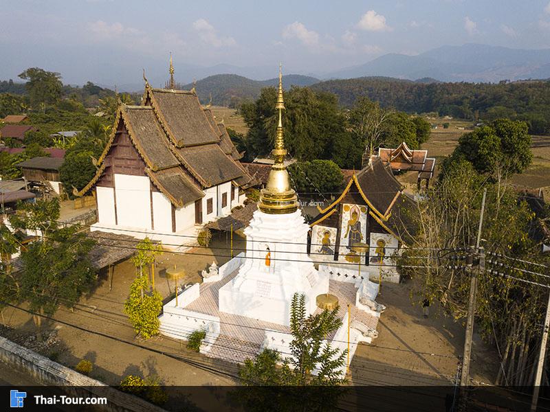ภาพมุมสูงวัดยางหลวง