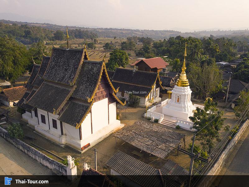 ภาพมุมสูงวัดยางหลวง