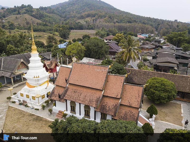 ภาพมุมสูง วัดพุทธเอ้น