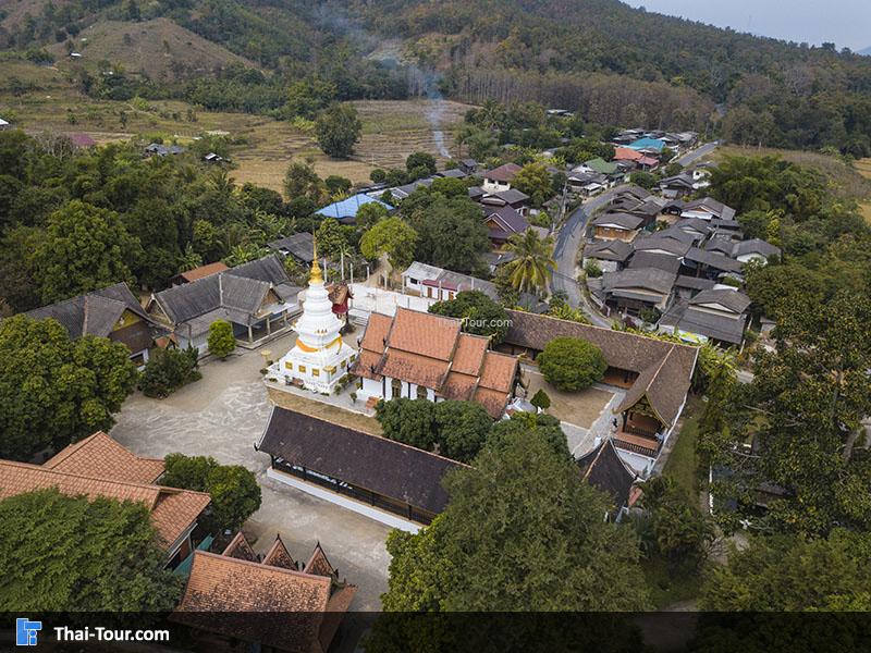ภาพมุมสูง วัดพุทธเอ้น