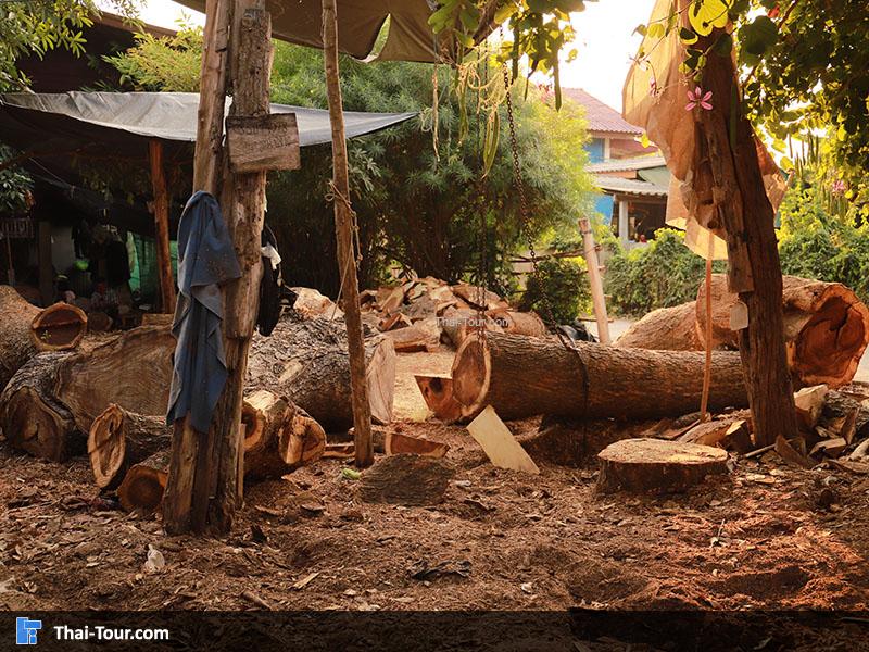 ่ไม้ที่ใช้แกะสลัก