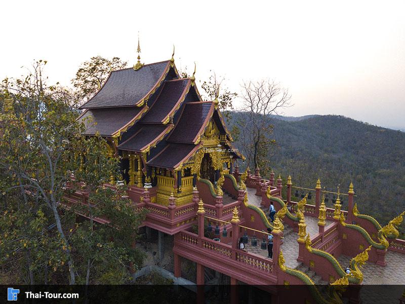 ภาพมุมสูง วัดพระธาตุดอยพระฌาน