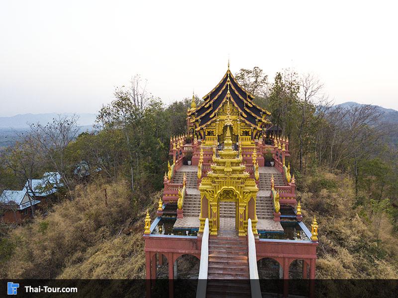 ภาพมุมสูง วัดพระธาตุดอยพระฌาน