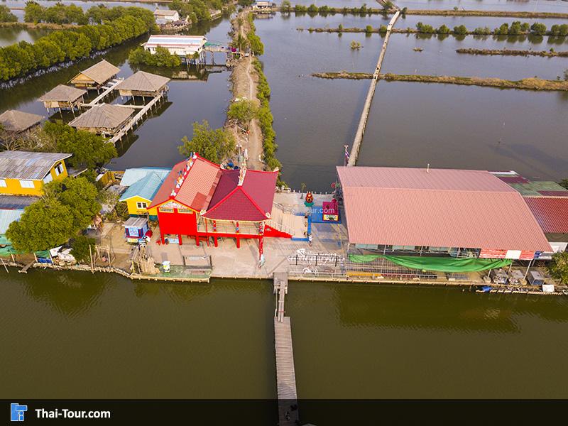 ภาพมุมสูง วัดขุนสมุทรจีนวัดขุนสมุทรจีน