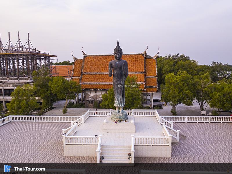 ภาพมุมสูง วัดขุนสมุทรจีนวัดขุนสมุทรจีน