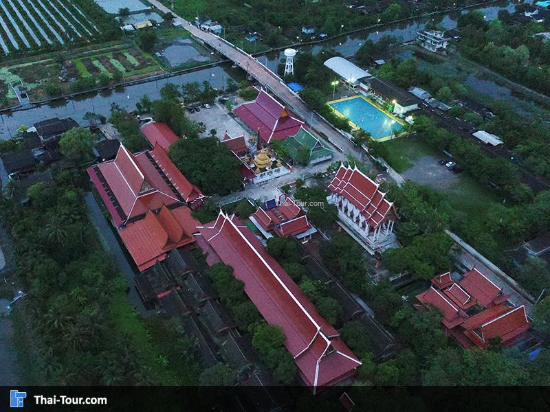 วิวมุมสูงถ่ายจากกล้องโดรน