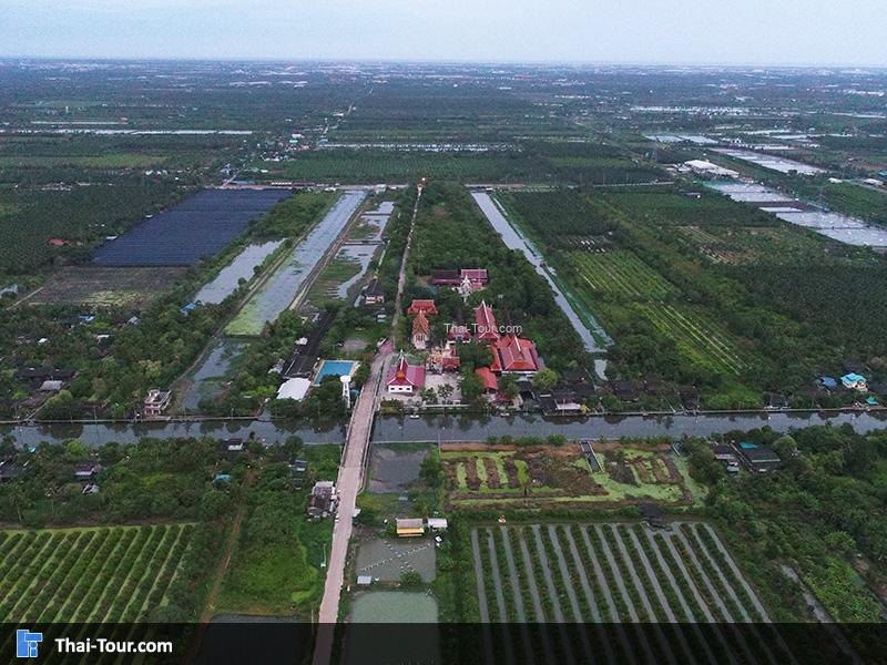 วิวมุมสูงถ่ายจากกล้องโดรน