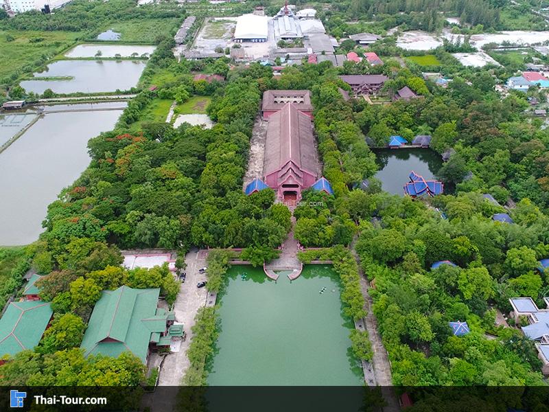 วิวมุมสูงวัดป่ารังสี