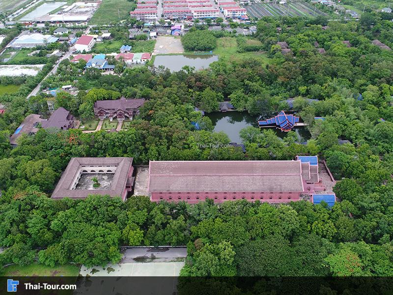 วิวมุมสูงวัดป่ารังสี