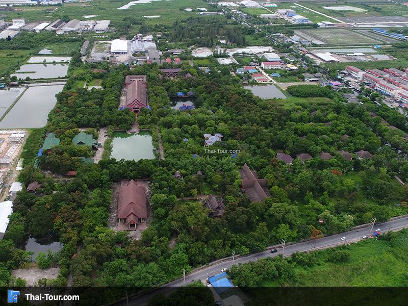 วิวมุมสูงวัดป่ารังสี