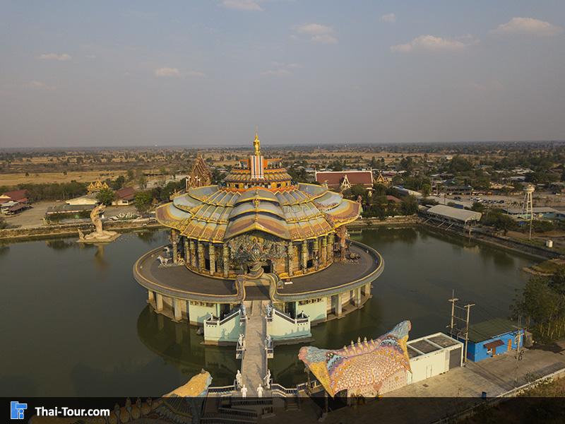 ภาพมุมสูง วัดบ้านไร่