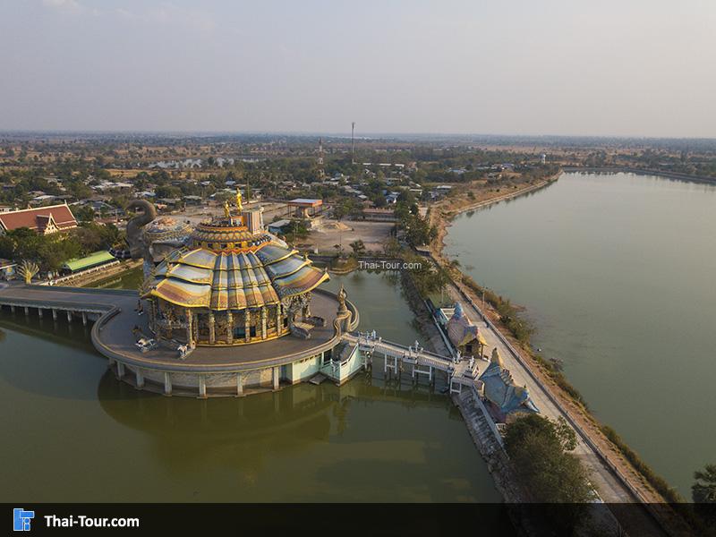 ภาพมุมสูง วัดบ้านไร่