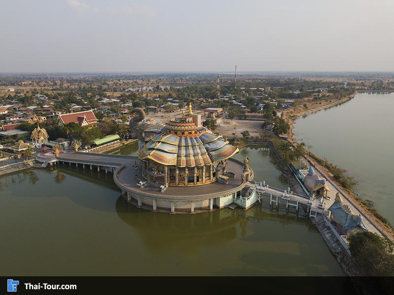 ภาพมุมสูง วัดบ้านไร่