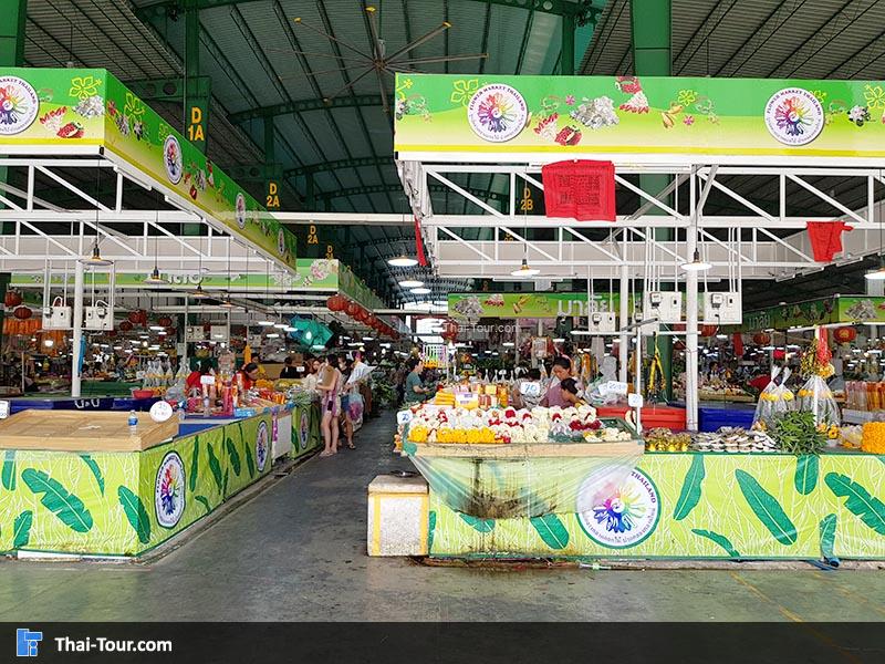 ภายใน ตลาดดอกไม้ปากคลองตลาดใหม่