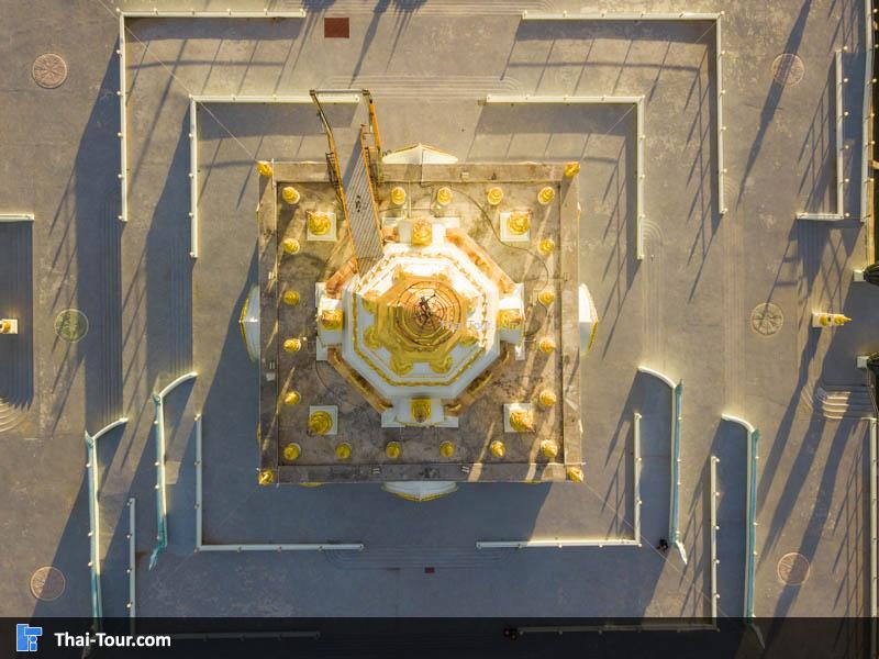 ภาพมุมสูง วัดแสนสุขสุทธิวราราม