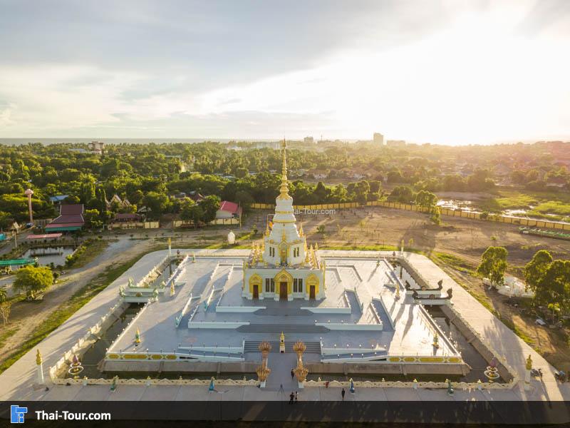 ภาพมุมสูง วัดแสนสุขสุทธิวราราม