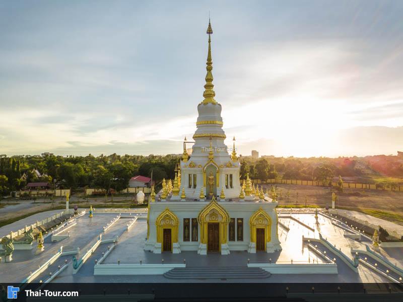ภาพมุมสูง วัดแสนสุขสุทธิวราราม