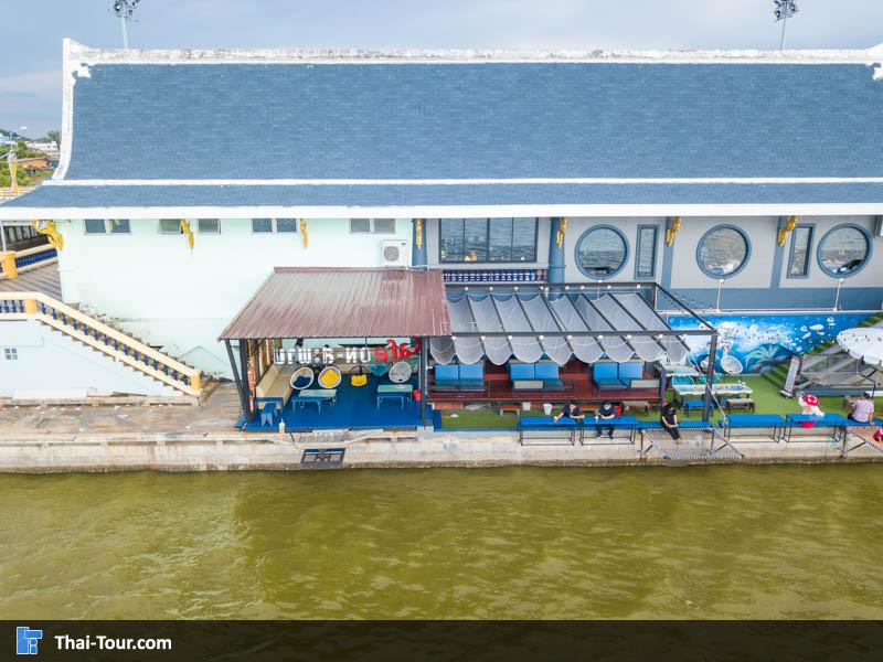 ภาพมุมสูง ด้านบน สะพานชลมารควิถี