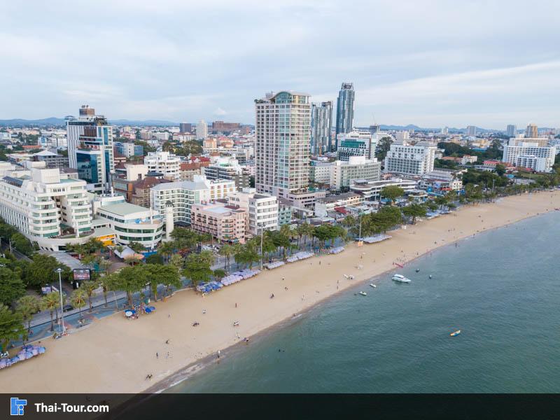 ภาพมุมสูง พัทยาเหนือ